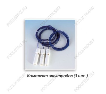 Комплект из 3 электродов с держателем для OSF NR-12-TRS-2. из стали V2A