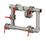 Пятикрановая обвязка Hayward HCB1104UN 110 мм